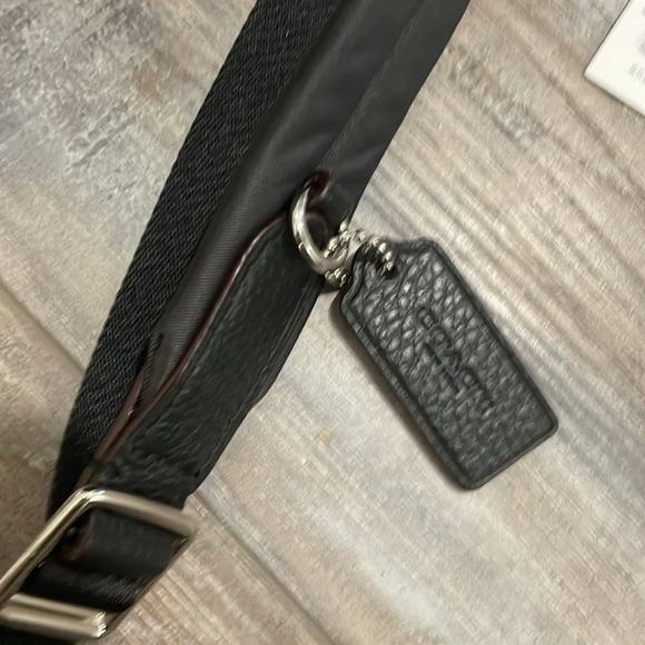 Coach Charlie Mini Americana Denim Pattern Patchwork Studded Rhinestone Backpack - Picture 10 of 10